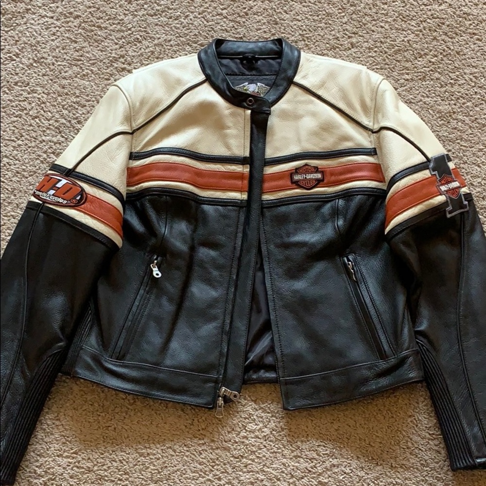 Harley Davidson Women’s Leather Riding Jacket